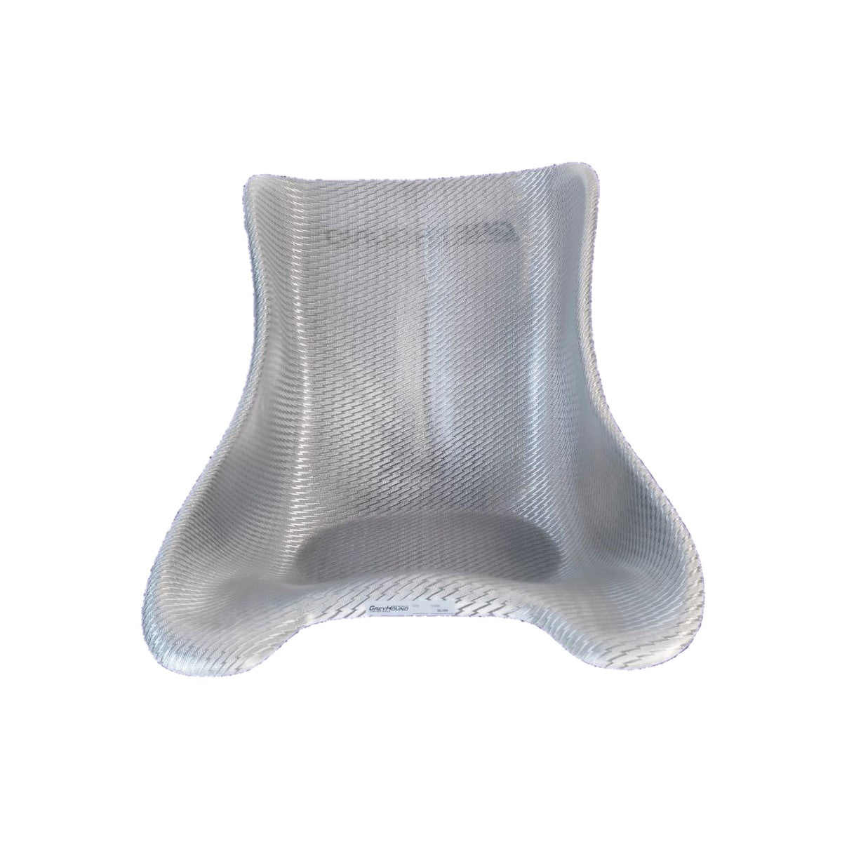 Greyhound Silver Soft Kart Seat – Classic
