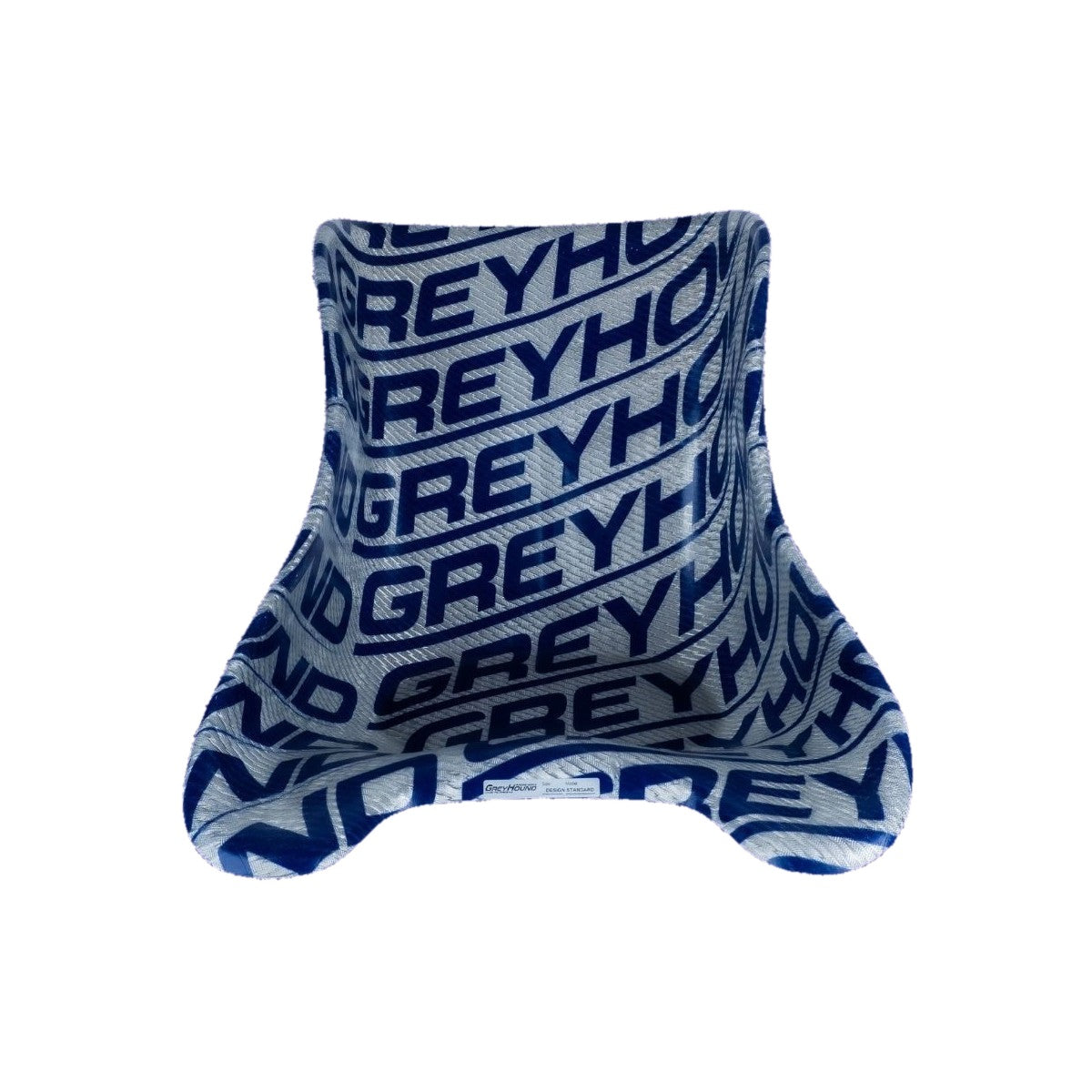 Greyhound Silver Soft Kart Seat – Classic